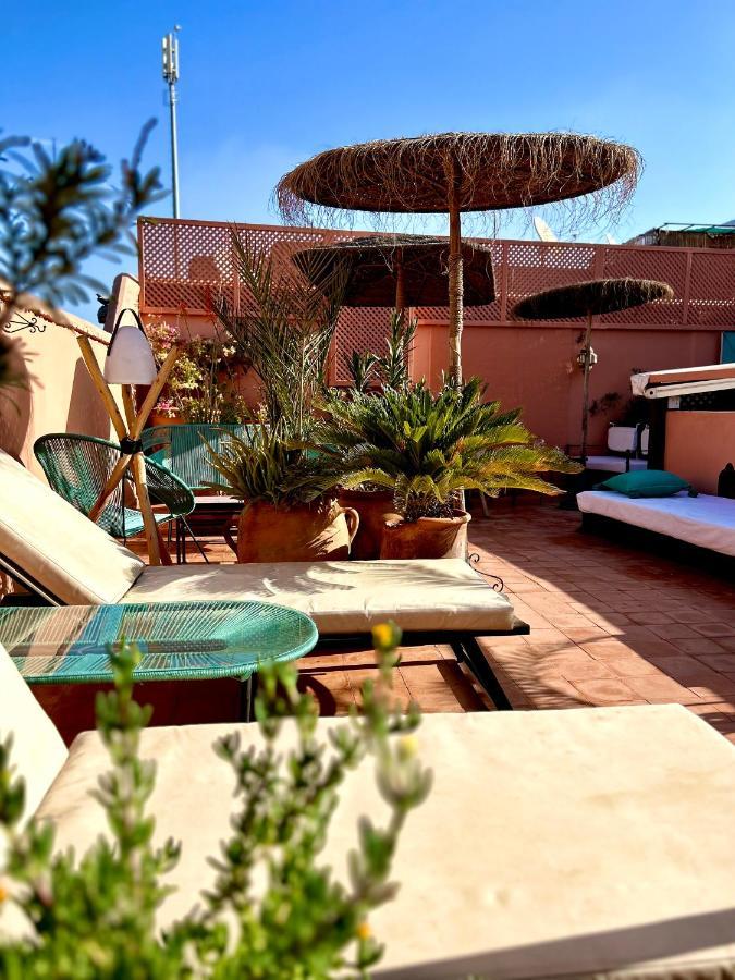 Hotel Riad Lauriers Blancs Marrakesh Exterior foto