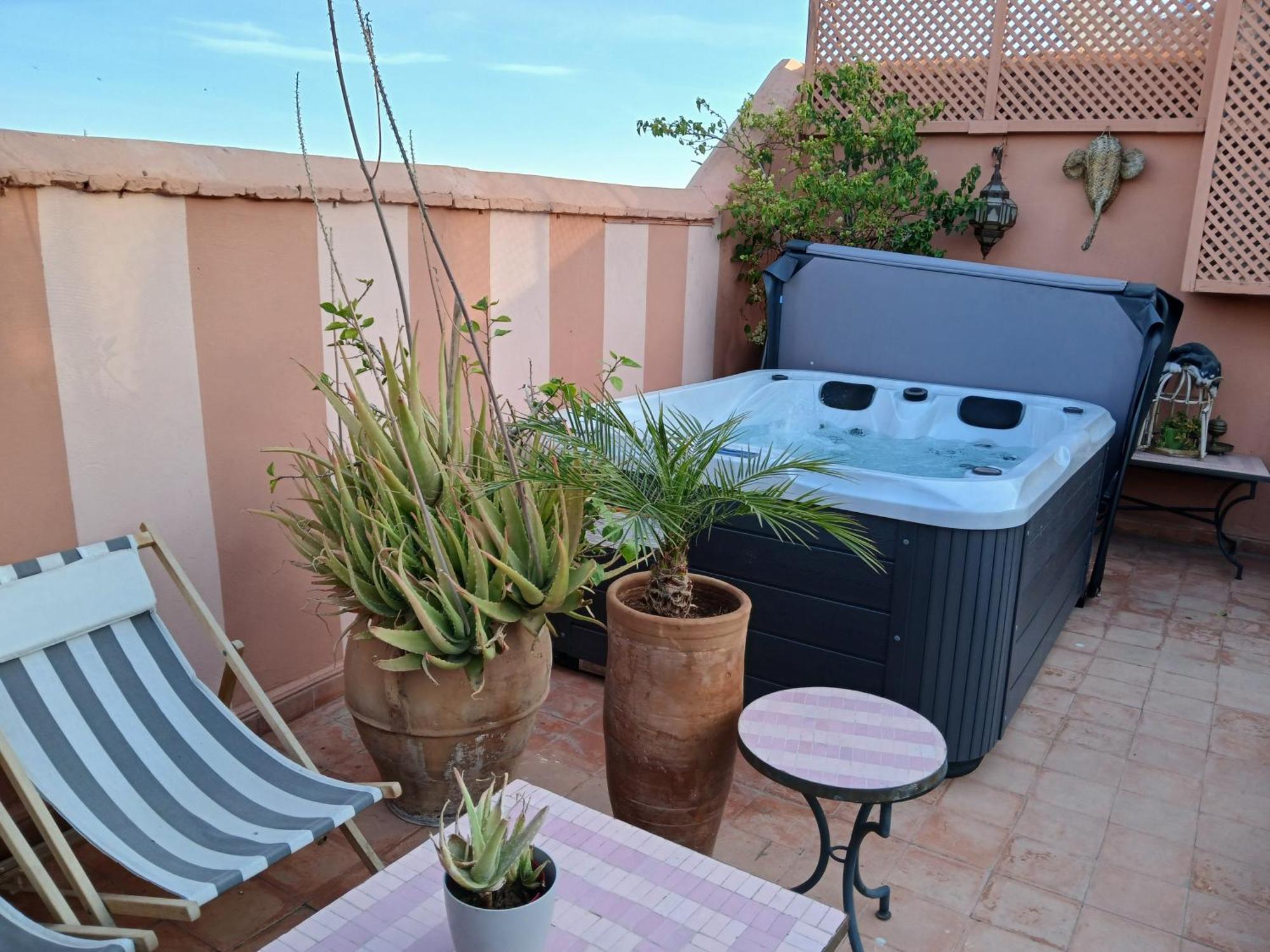 Riad Lauriers Blancs Marrakesh Exterior foto