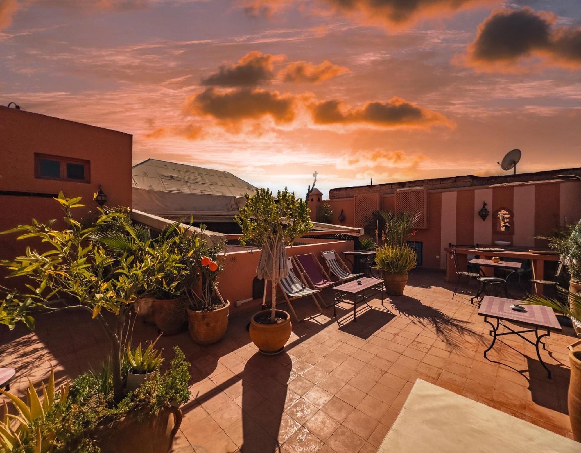 Riad Lauriers Blancs Marrakesh Exterior foto