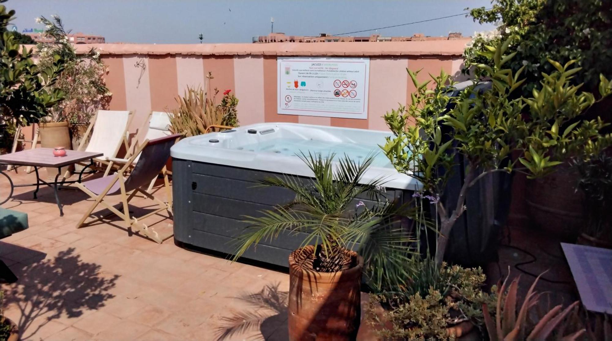 Riad Lauriers Blancs Marrakesh Exterior foto
