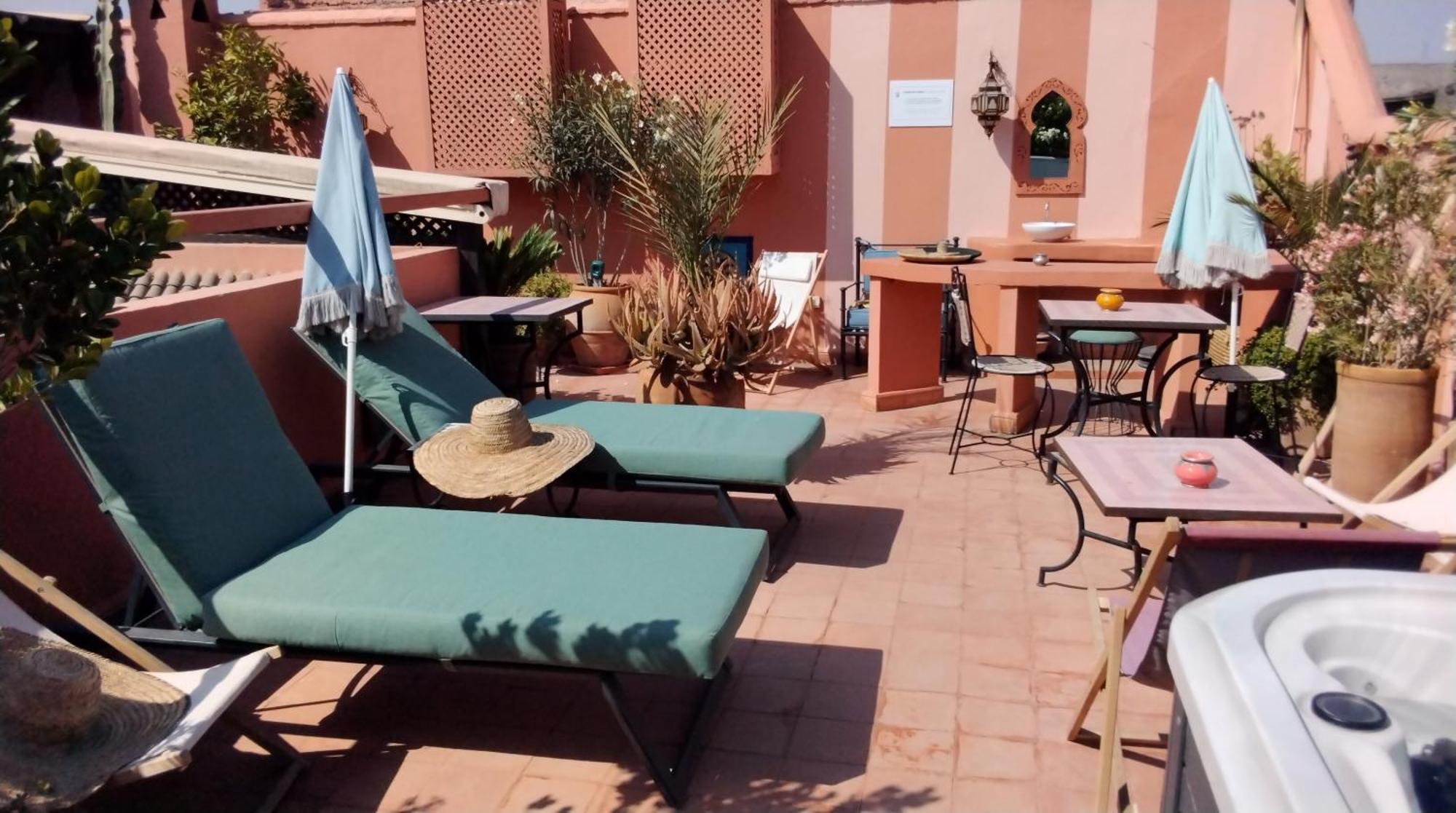 Riad Lauriers Blancs Marrakesh Exterior foto
